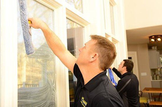 Cleaners Cleaning Window — Cedar Rapids, IA — Eastern Iowa Carpet Care Inc