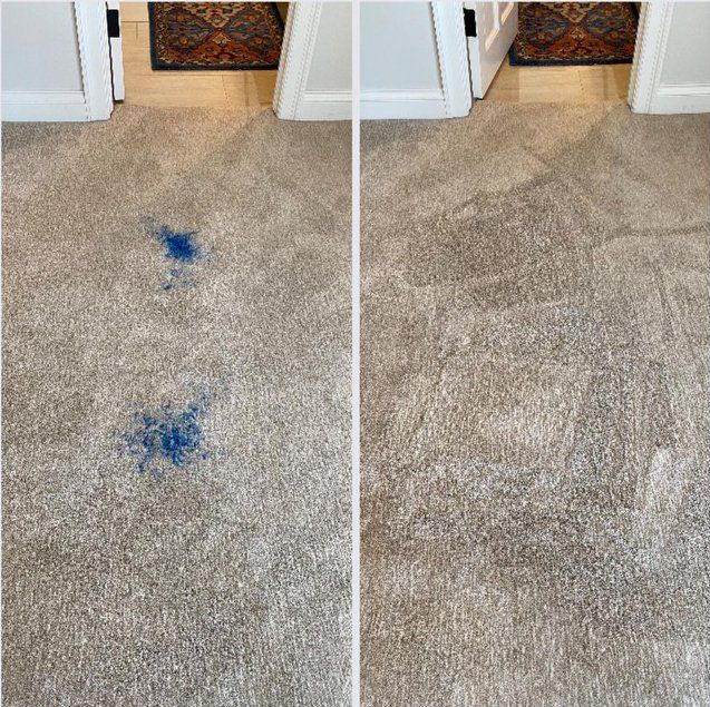 Before And After Of Carpet Cleaning — Cedar Rapids, IA — Eastern Iowa Carpet Care Inc