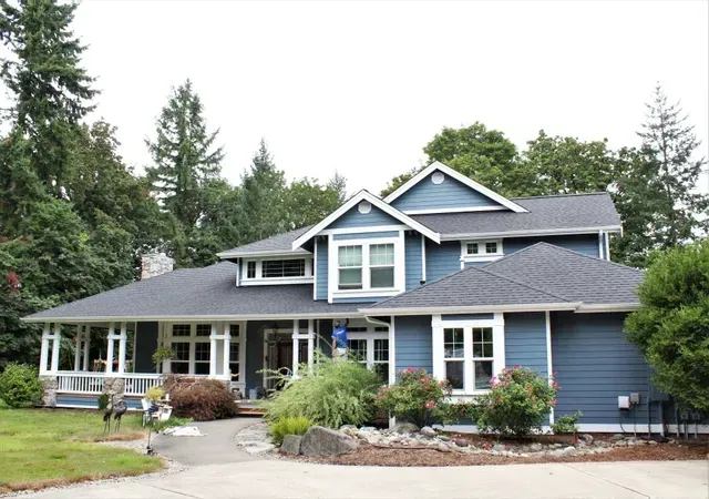 Residential Exterior Painting in Progress Olympia WA