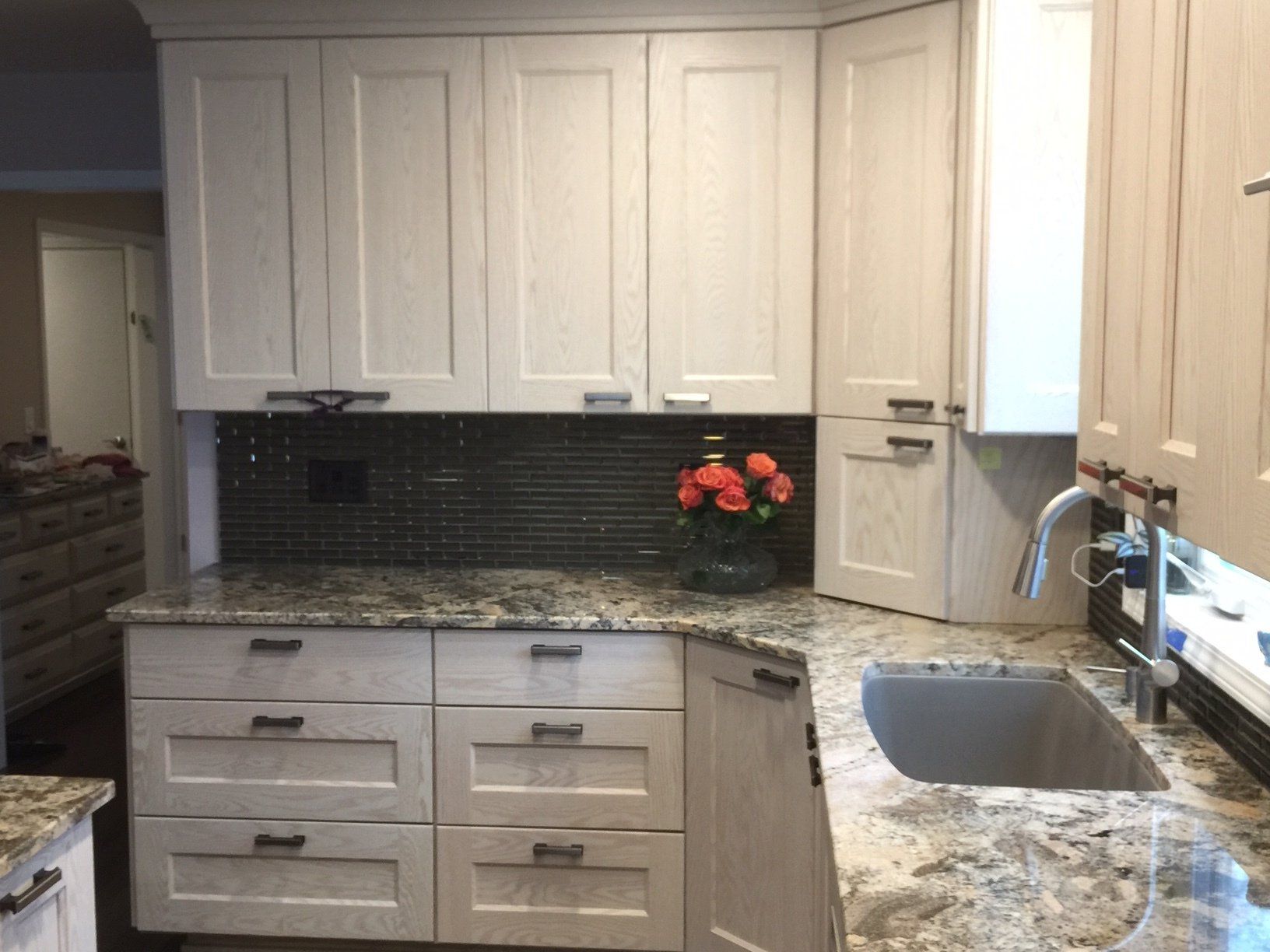 Cabinets in kitchen