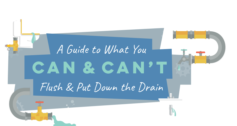 A guide to what you can and can't flush down the drain