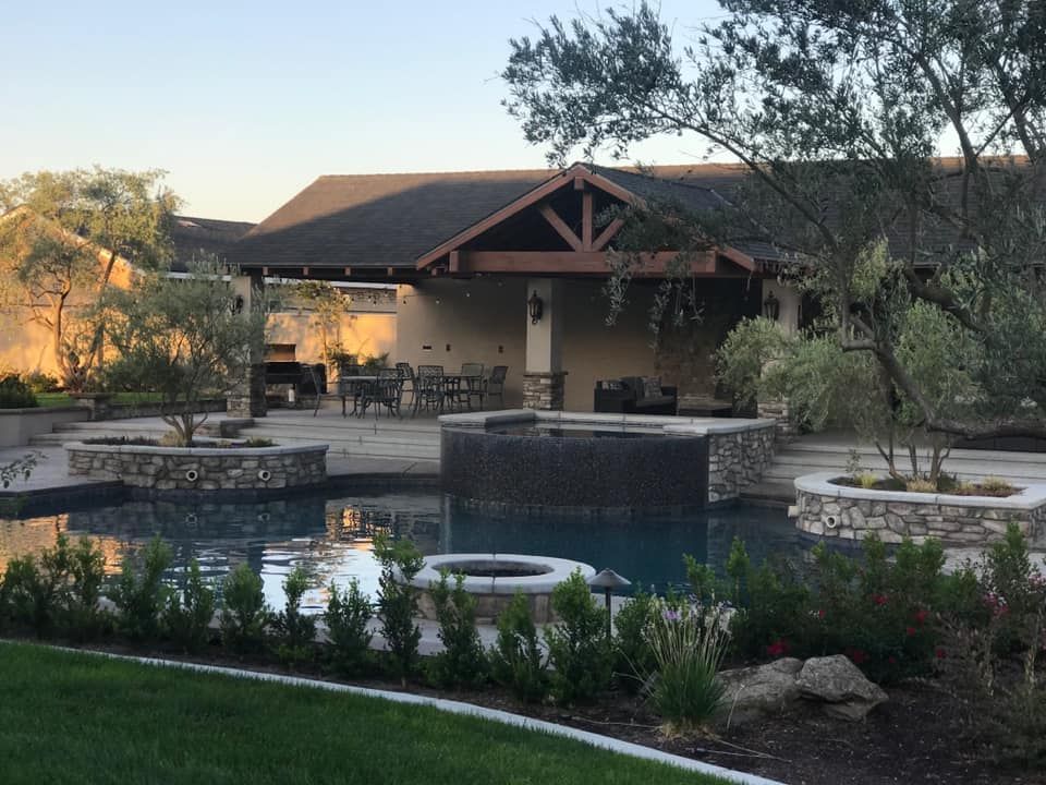 Seamless pool integration with outdoor living spaces in North Carolina and Georgia