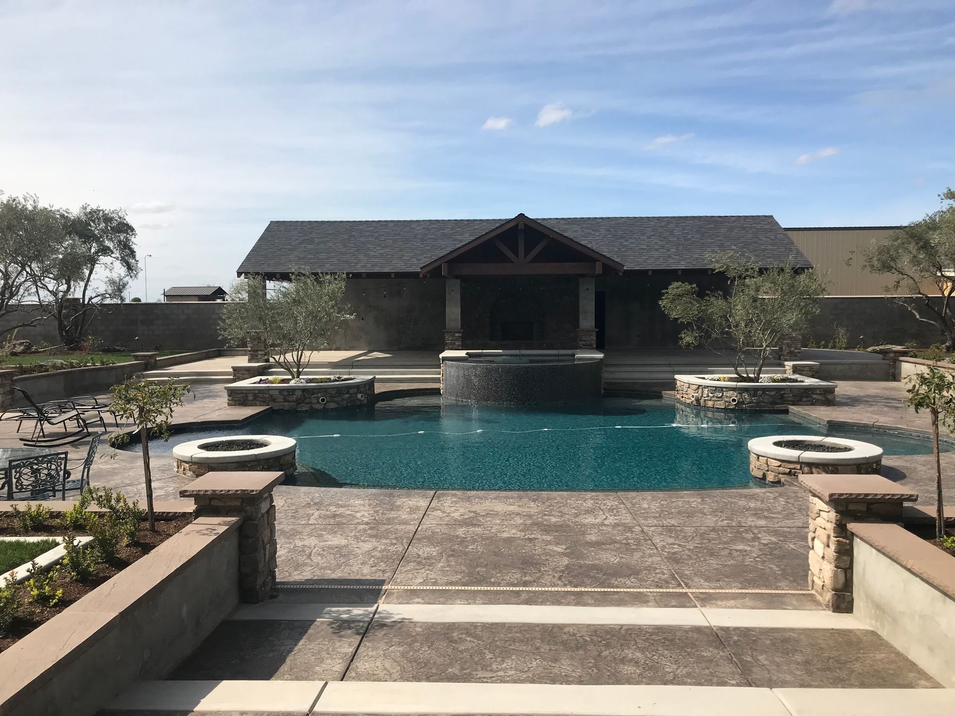 Innovative pool features installation by Greenville pool experts