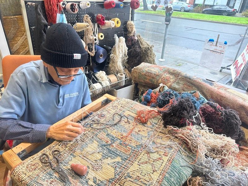 oriental rug repair Sausalito, Persian rug repair Sausalito, 
