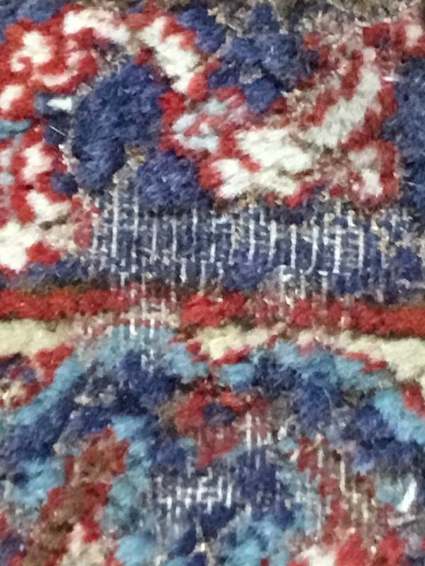 moth damage rug need cleaning in berkeley  moth damage rug repair lafayette