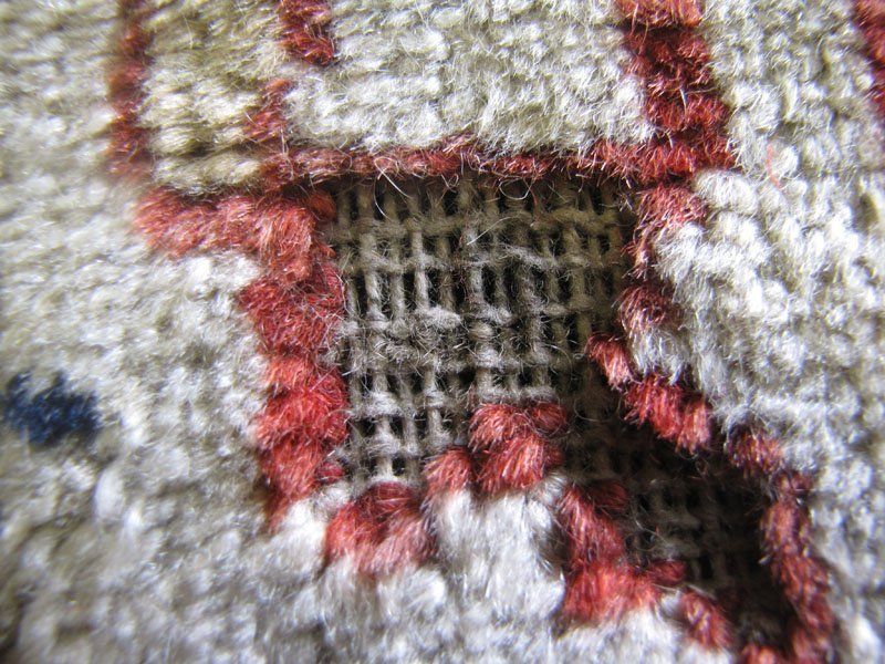 moth damage rug repair and cleaning in berkeley and oaklnd