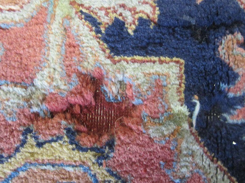 PERSIAN RUG DAMAGED BY MOTH NEED CLEANING AND REPAIR OAKLAND ORINDA
