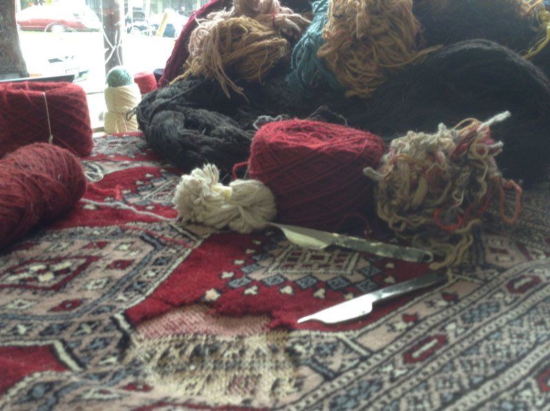 repairing moth damagr rug in alameda, oakland

