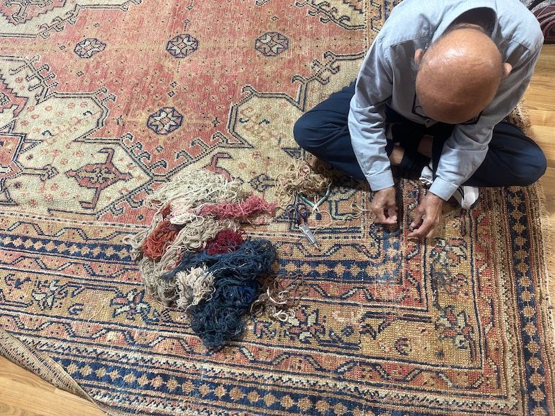rug repair in alameda , oriental rug repair alameda, 