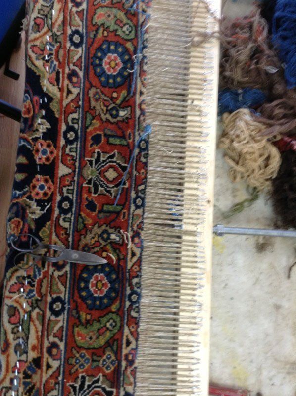 oriental rug fringe repair berkeley, rug refringing oakland