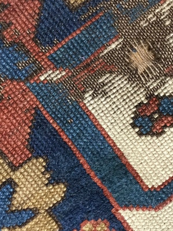 oriental rug reweaving in oakland , persian rug repair oakland, wool rug repair oakland
