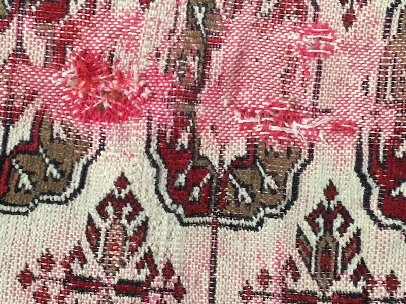 moth damage rug repair and cleaning in mill valley by rug master