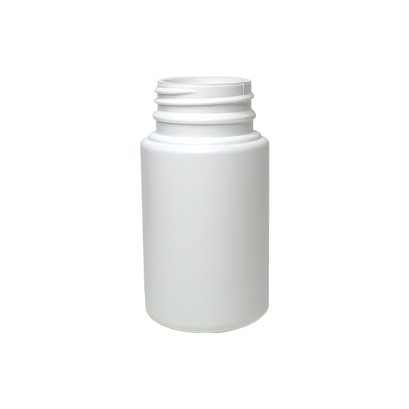 100ml White Hdpe Round Bottle