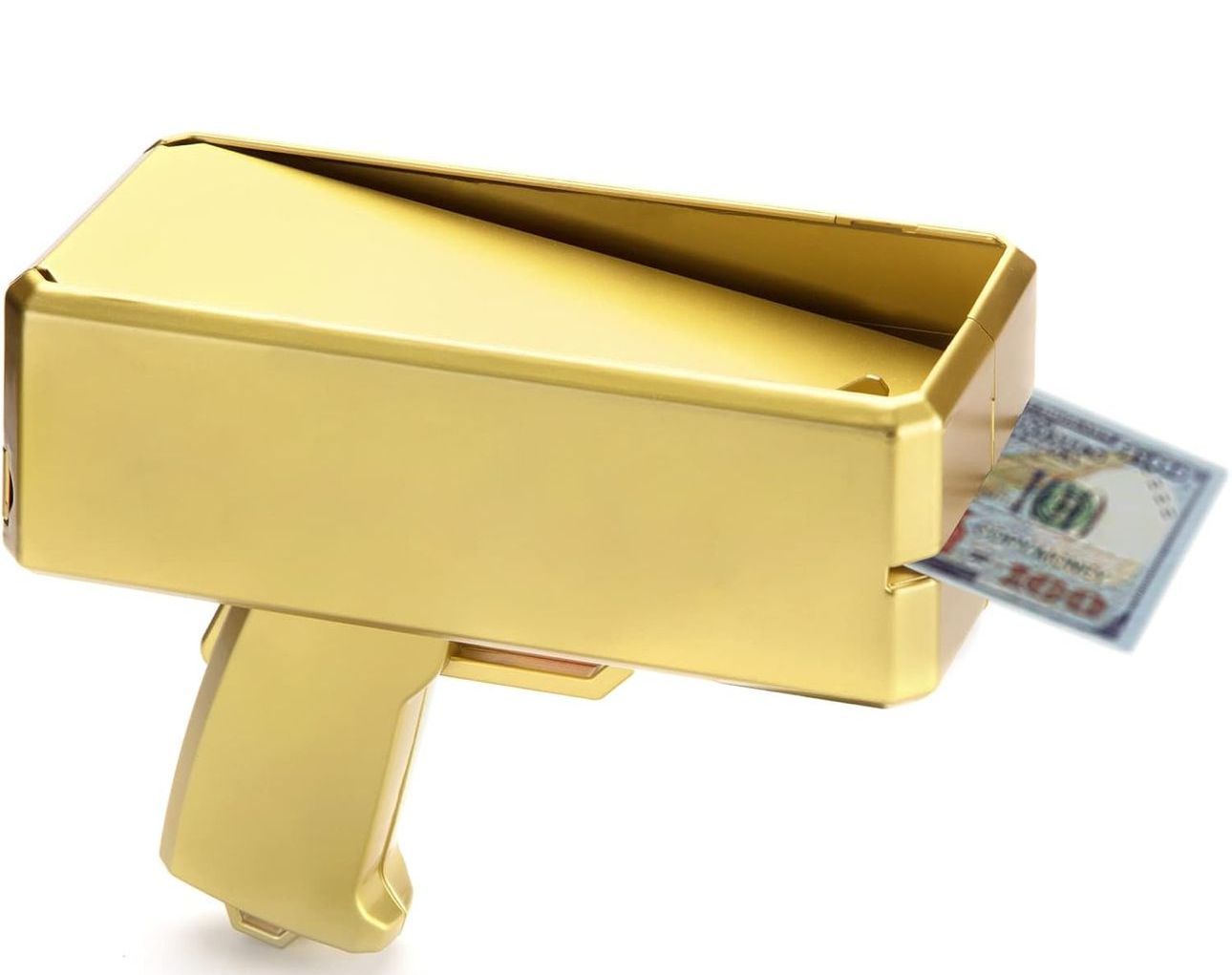 A black round table with a ring light attached to it.