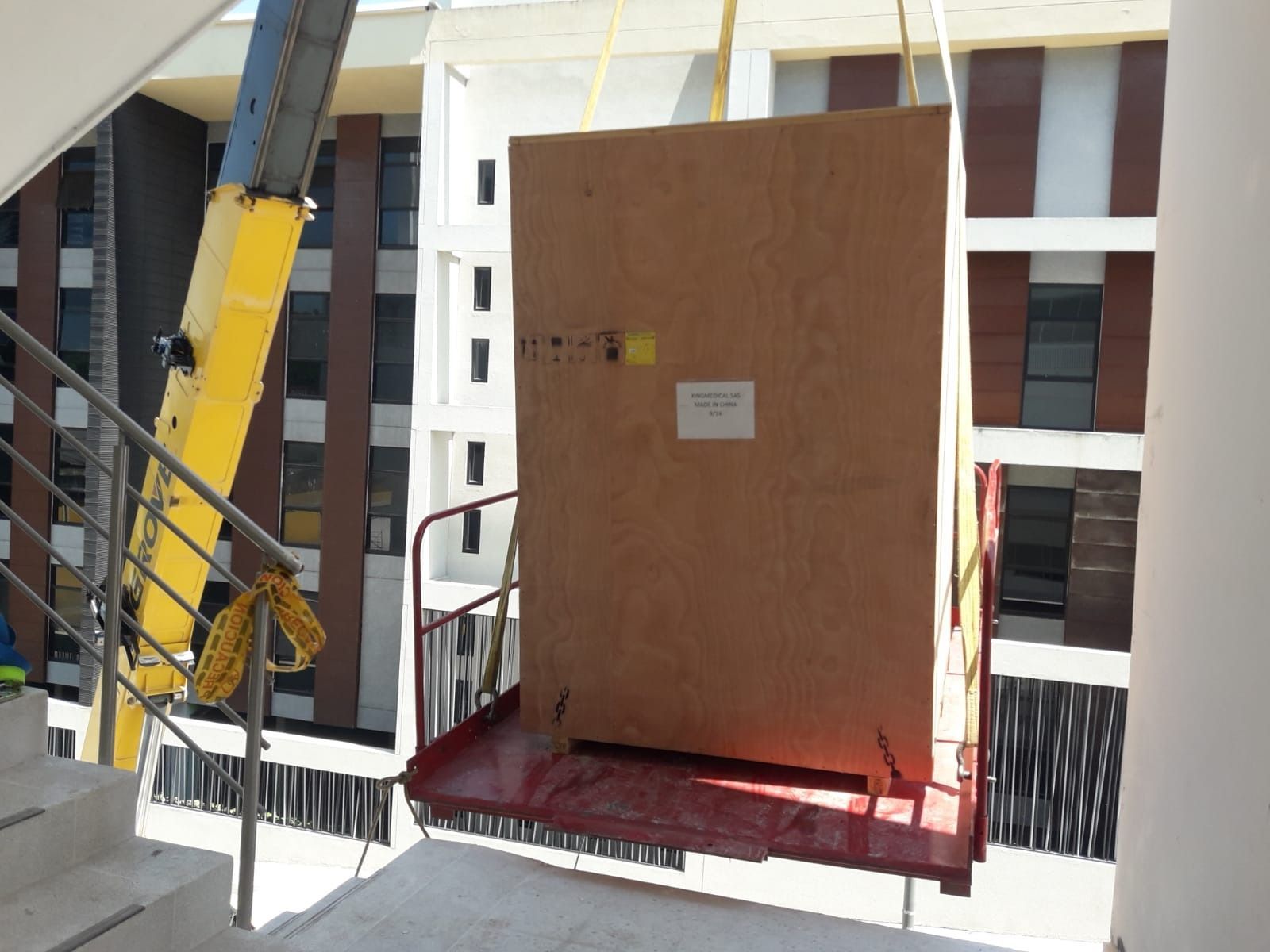 Grúas y movimientos de Santander s.a.s