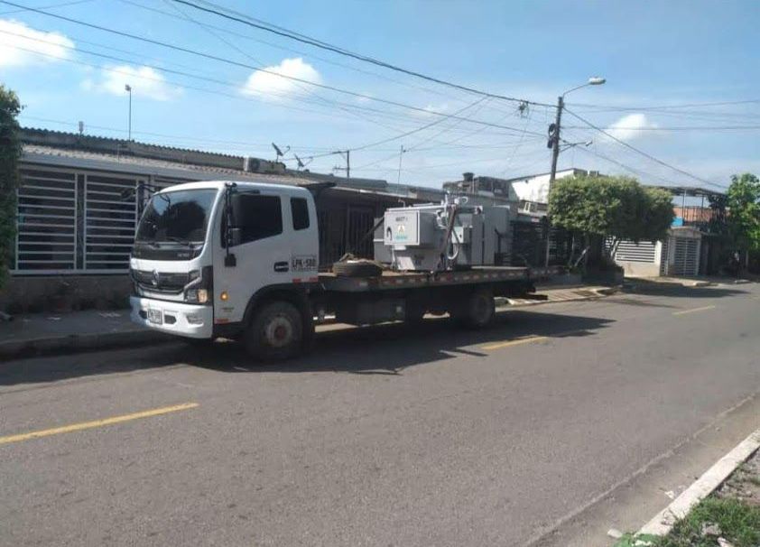 Grúas y movimientos de Santander s.a.s