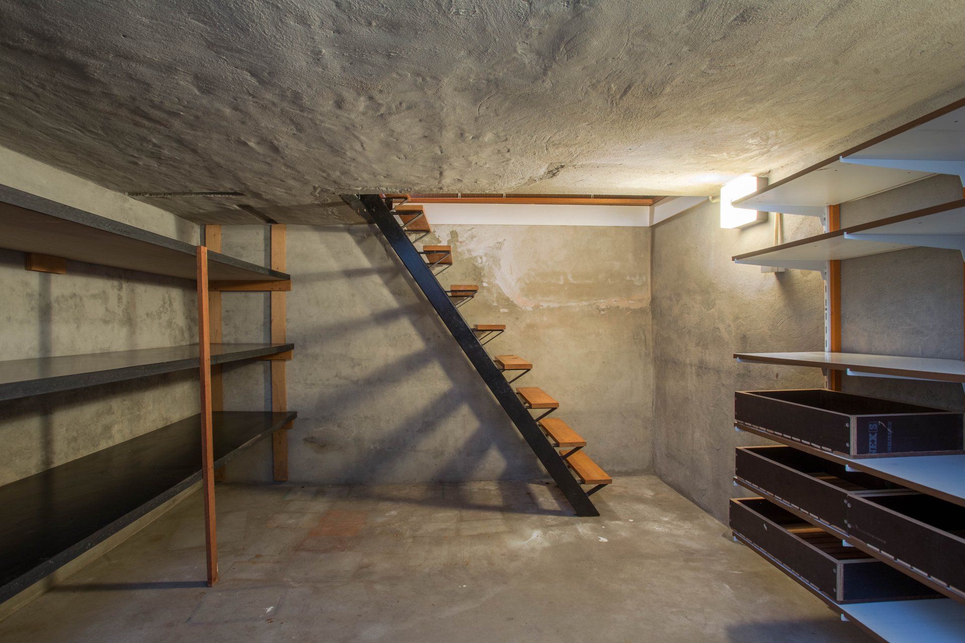 basement needing concrete covering