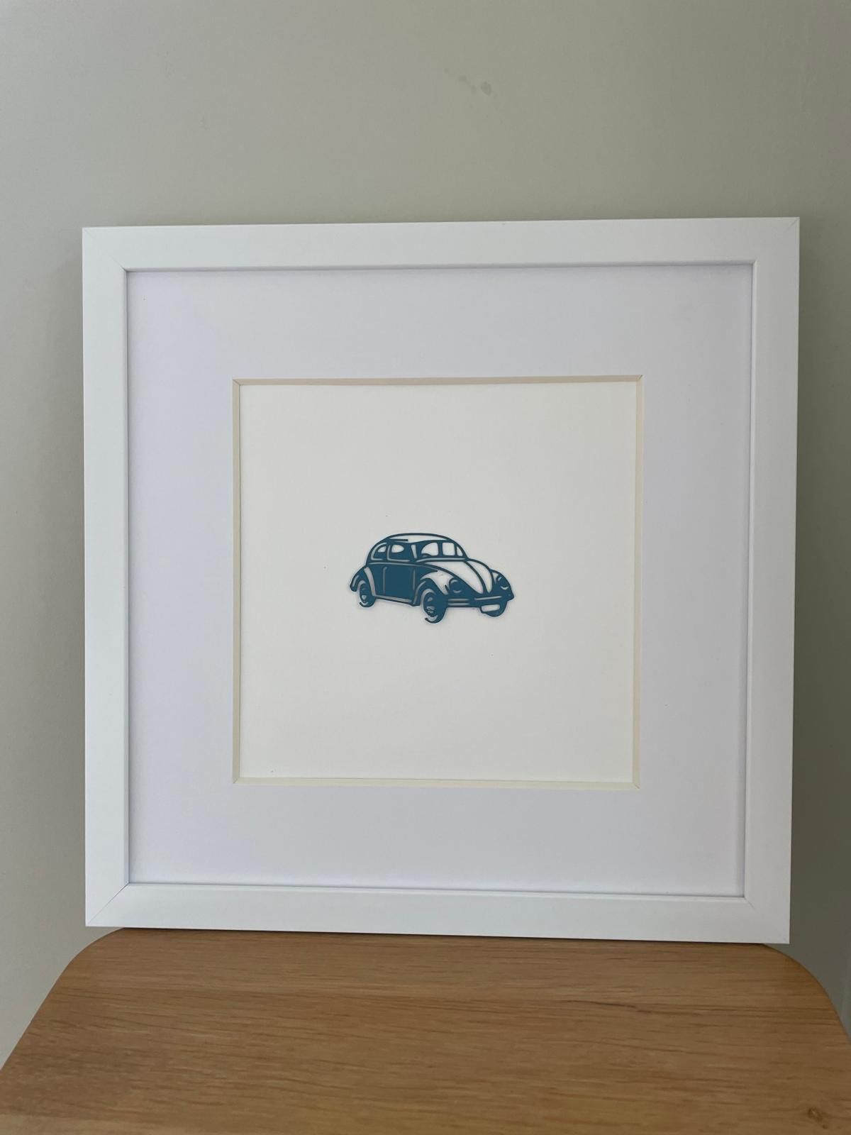 Little Volkswagen Beetle in Little Greene Paints