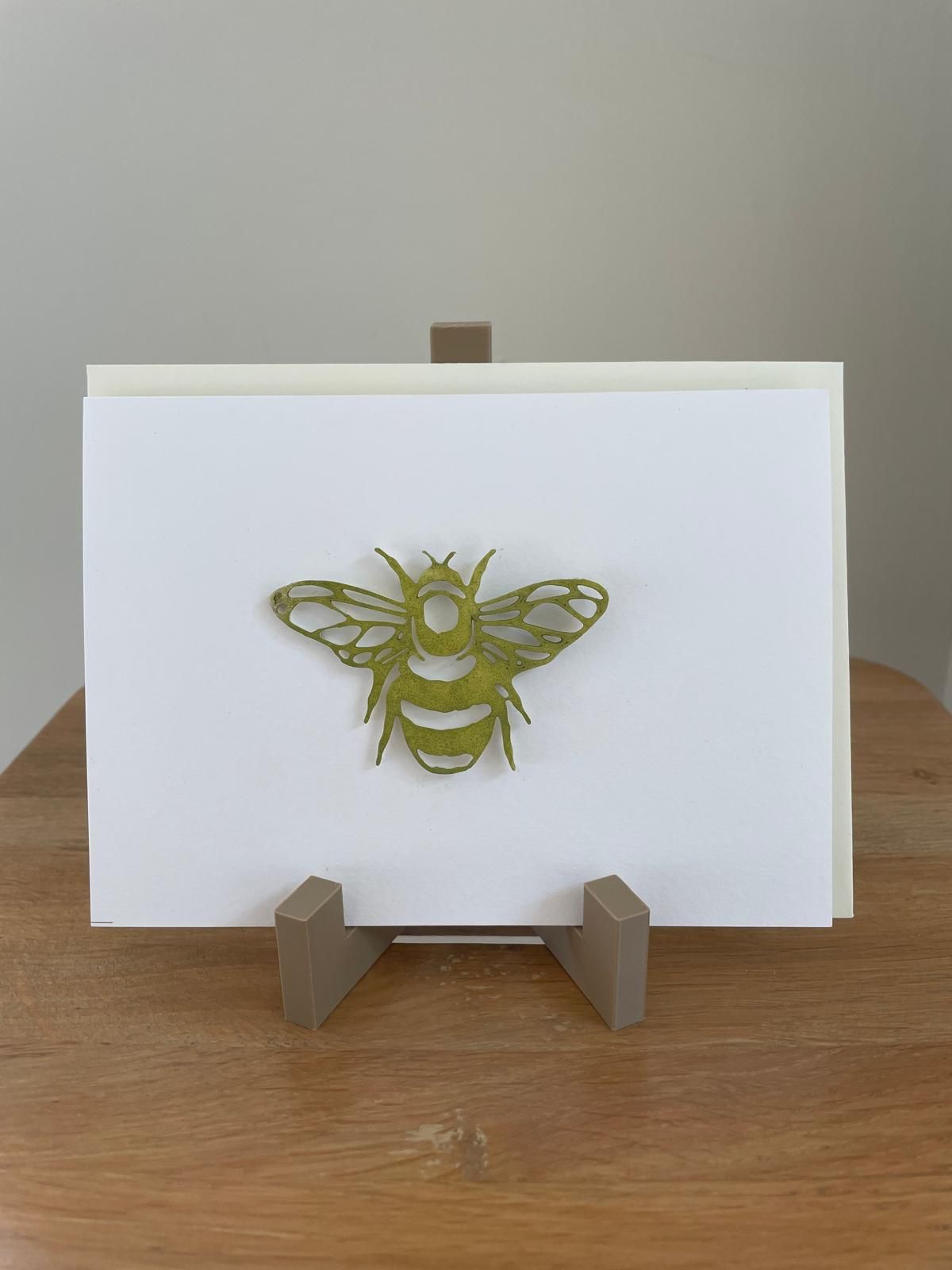 Little Bumble Bee Card in Little Greene Paints