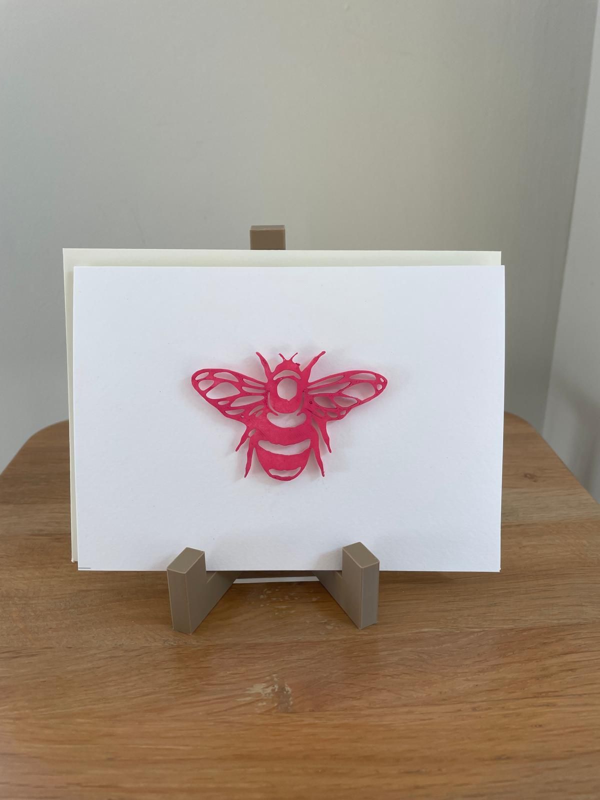 Little Bumble Bee Card in Little Greene Paints