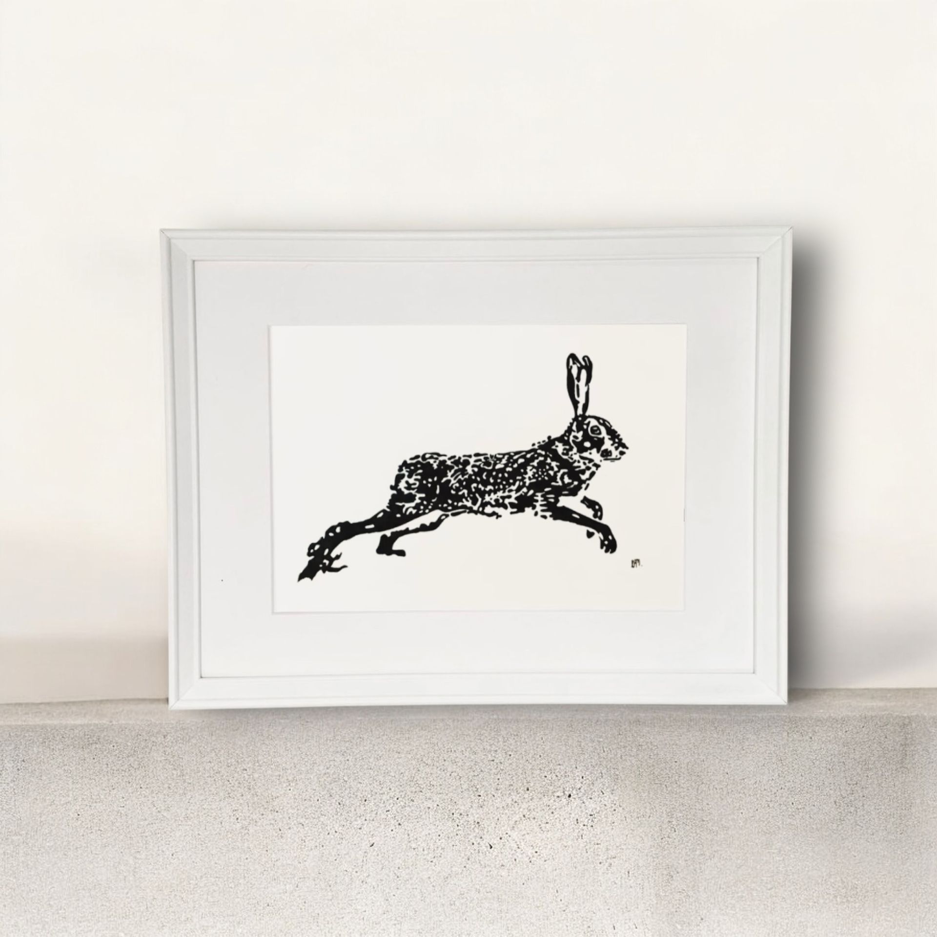 A3 Running Hare