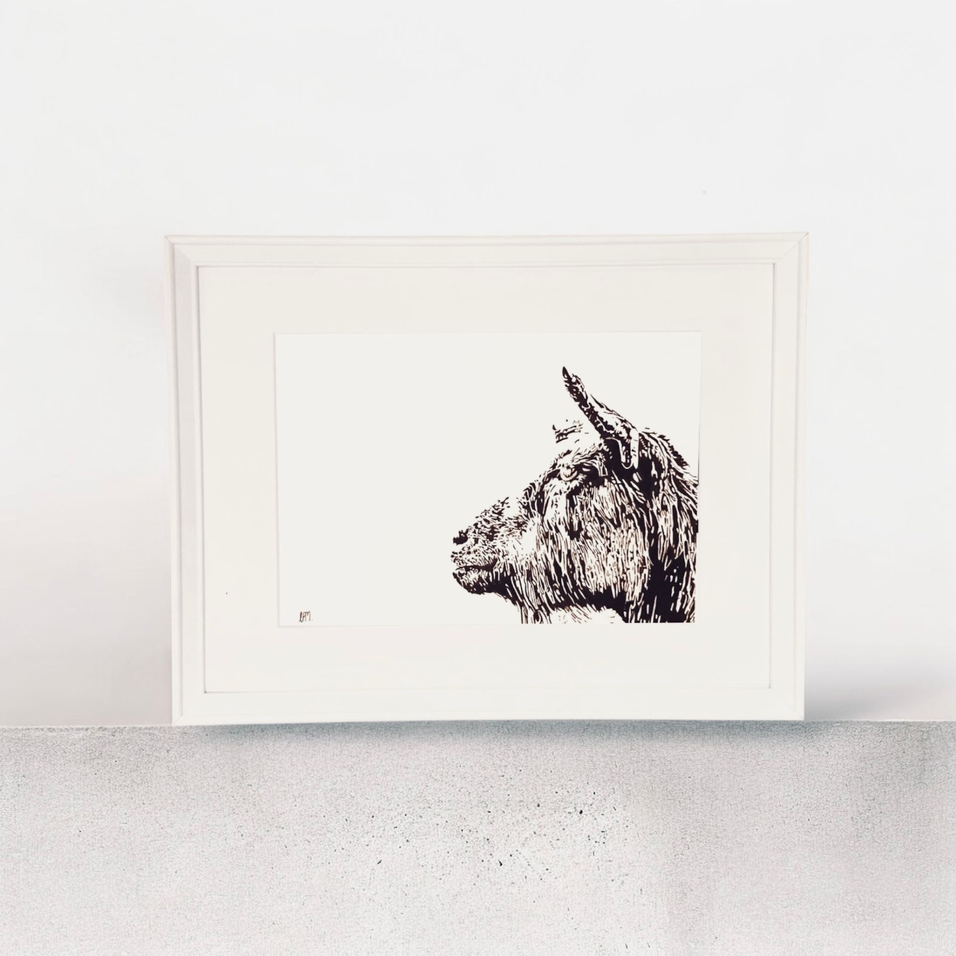 A3 Goat Head, side profile