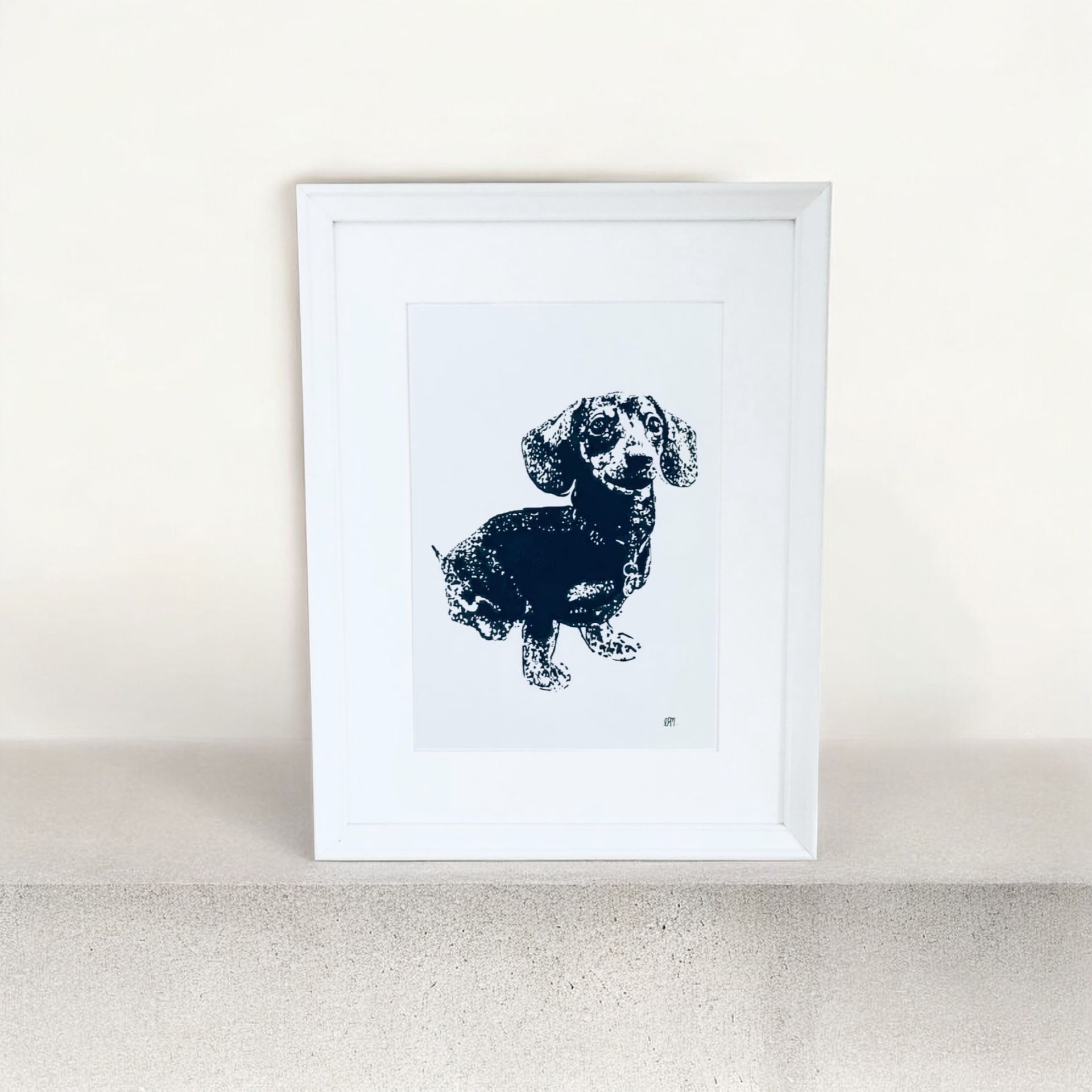A4 Mini Dachshund