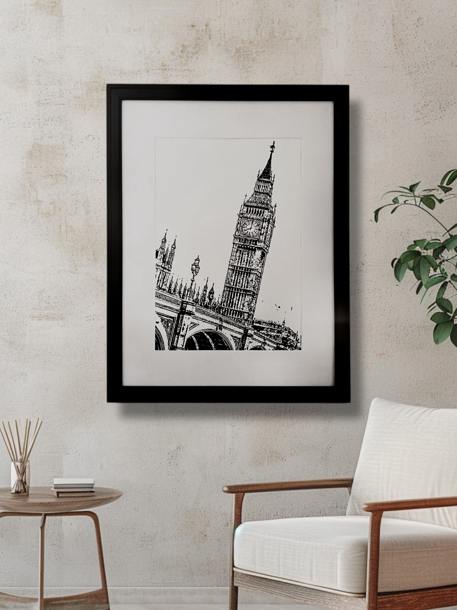 A4 Print of Big Ben in London