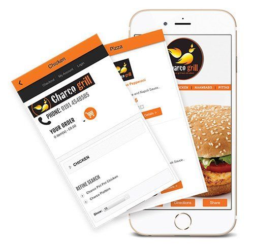 Food ordering mobile app feature