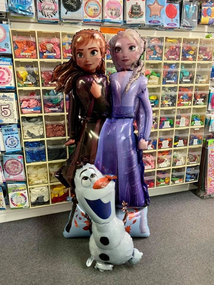 A Store Filled with Lots of Balloons Including a Frozen Balloon — Creative Events Innisfail in Mission Beach, QLD