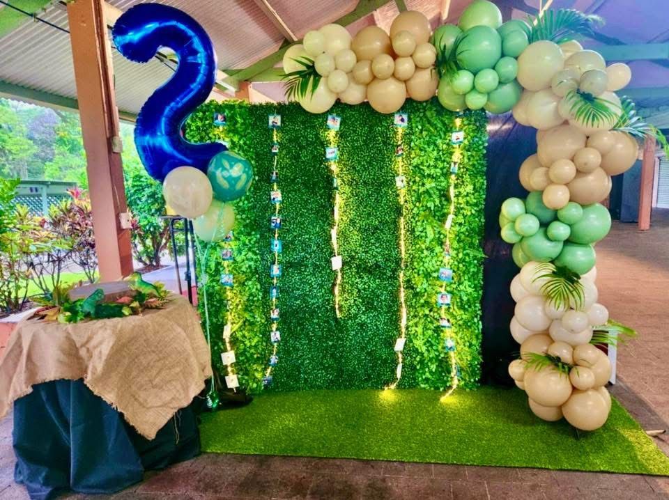 A Room Decorated with Balloons For Gender Reveal — Creative Events Innisfail in Innisfail, QLD