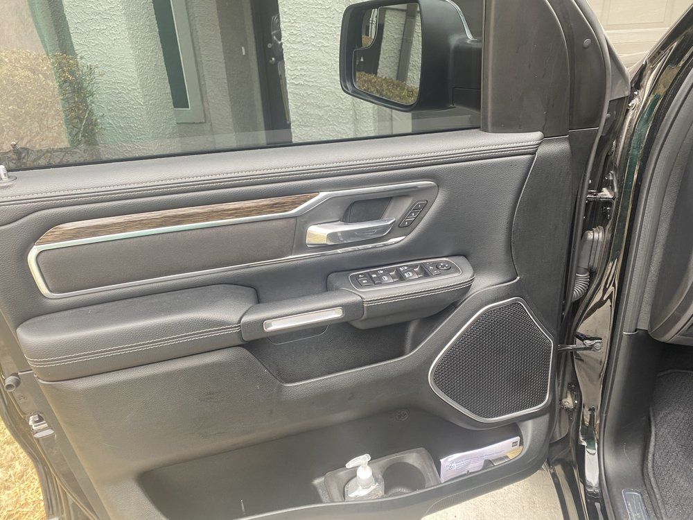 Car interior detailing