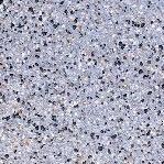 Light gray speckled background with flecks of black and darker gray.