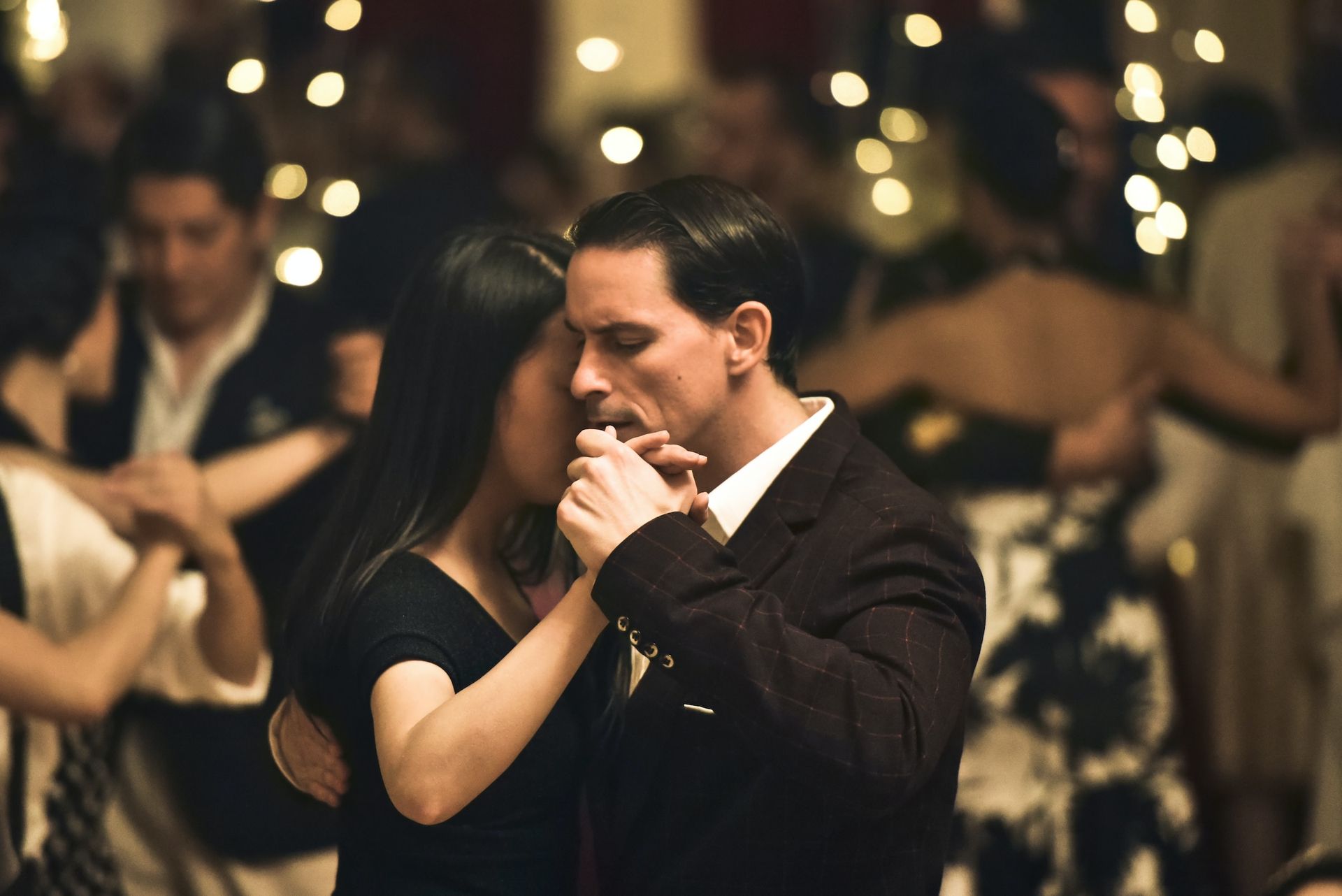 Couple Dancing In Event