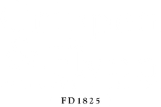 White page with small black text “FD1825” centered near the bottom.