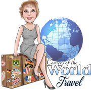 Corners Of The World Travel Logo