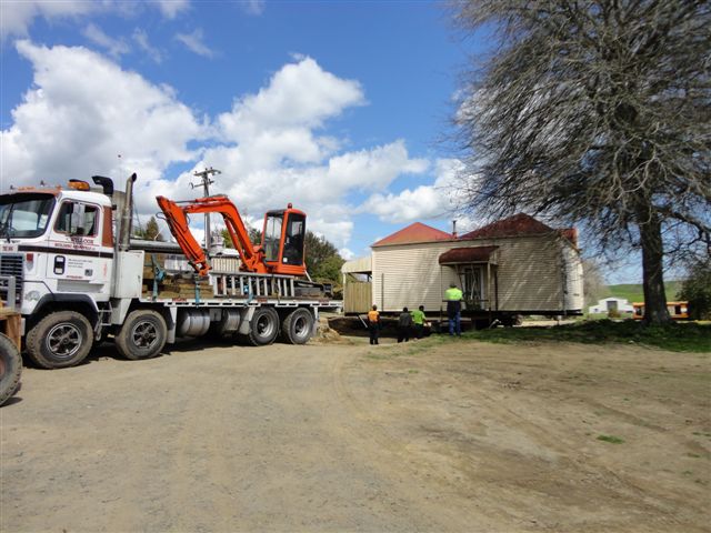 House removal underway in Putaruru 