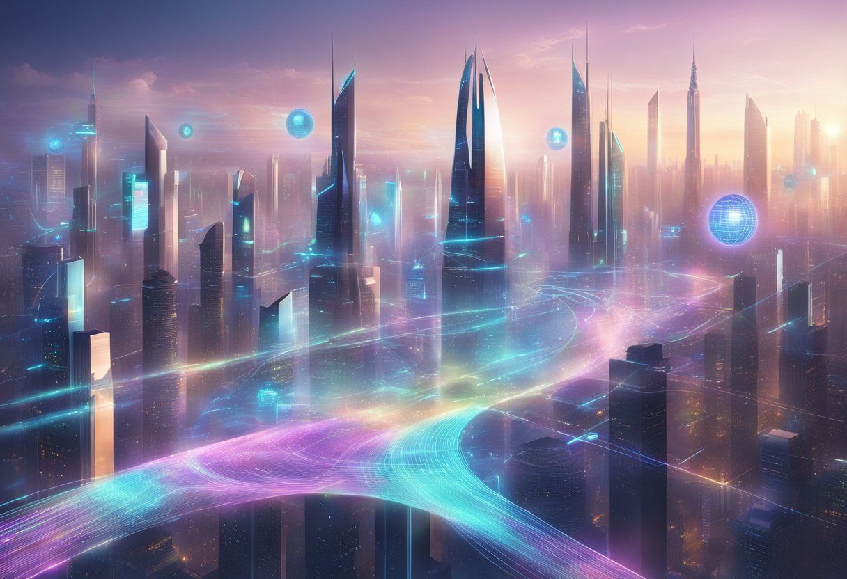 futuristic city 