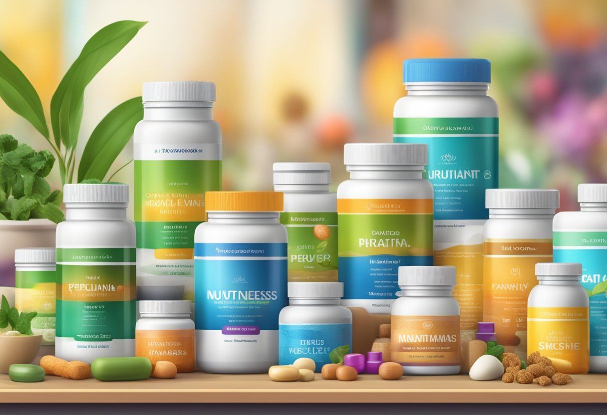 Supplements and vitamins for wellness