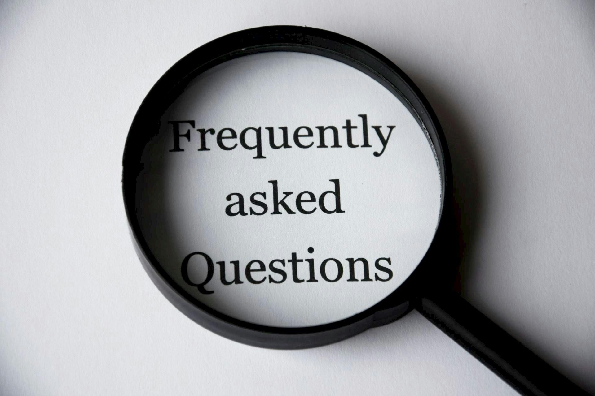 Frequently asked questions