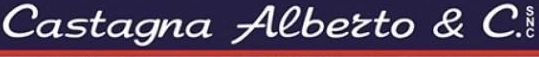 CASTAGNA-ALBERTO-&-C Logo di Castagna Alberto C. snc, centro autorizzato per la riparazione di elettrodomestici, con i loghi Miele, Bosch, Siemens e Neff.