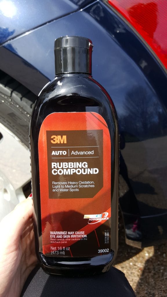 April Is Car Care Month! Featuring 3M Rubbing Compound