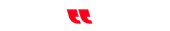 Une épingle rouge avec un trou au milieu sur un fond blanc.