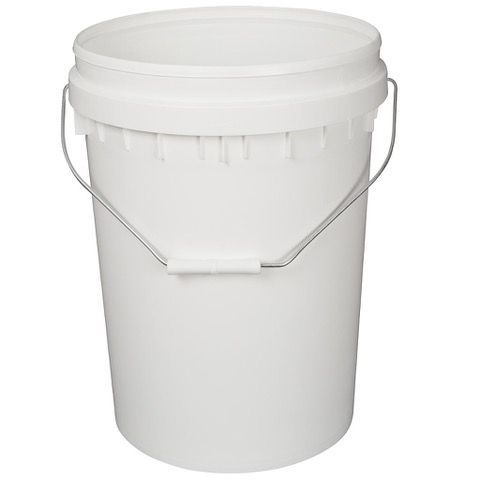 brisbane wholesale 20l white plastic pail