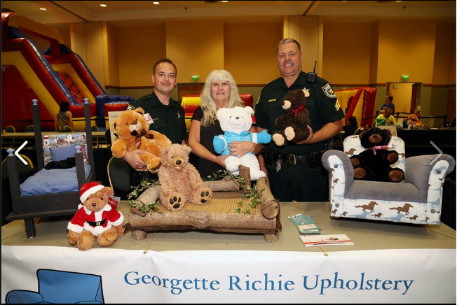 Georgette Richie with St Lucie County Sheriff's Office