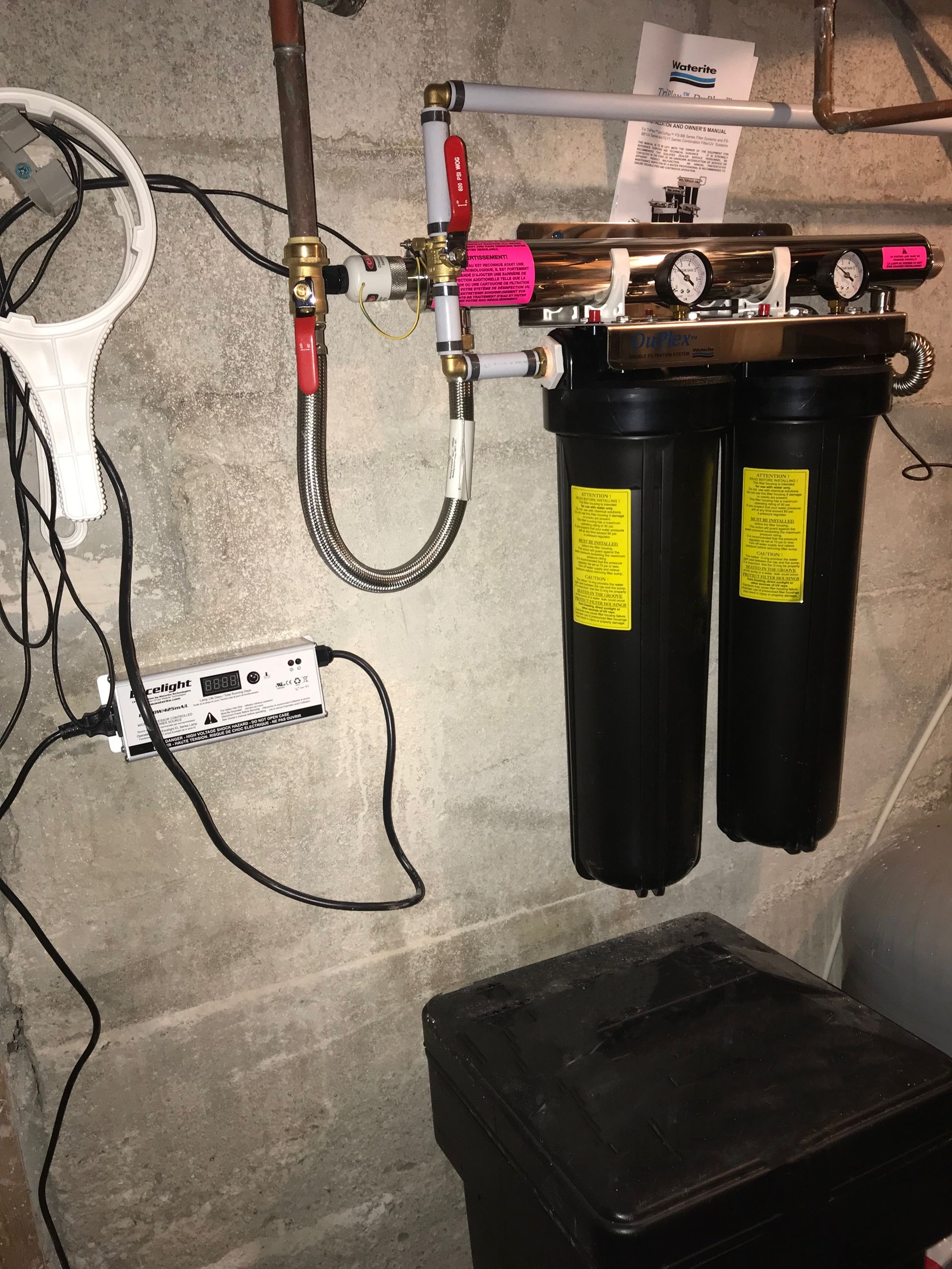 UV disinfection systems water cottage