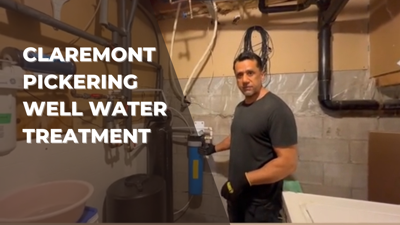 Claremont Pickering Well Water Treatment: Fixing Iron, Hard Water, and Odour Problems for Local Home