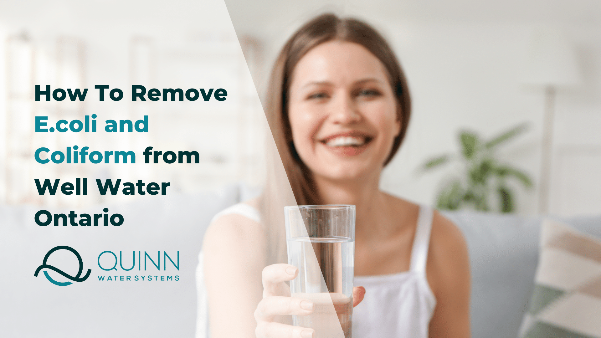 How To Remove E.coli and Coliform from Well Water Ontario