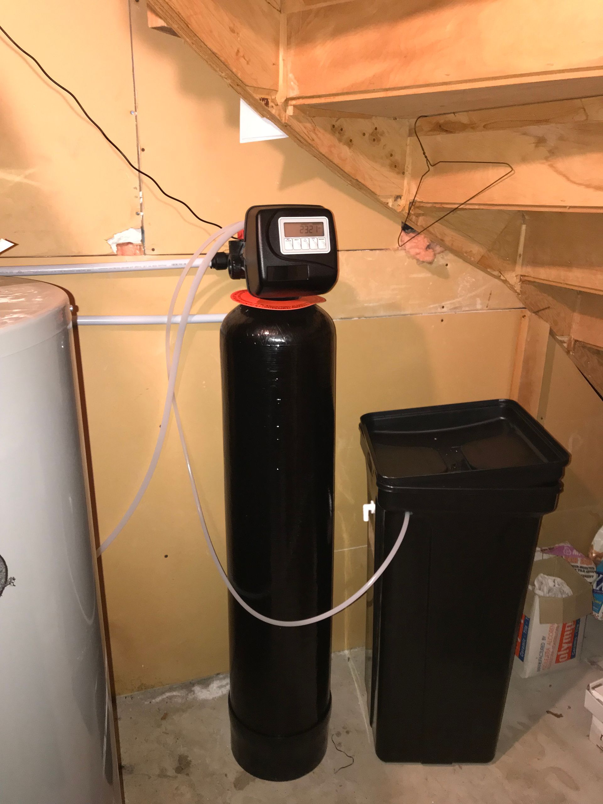 Mixed bed 2IN1 Water Softener and Chlorine Filter