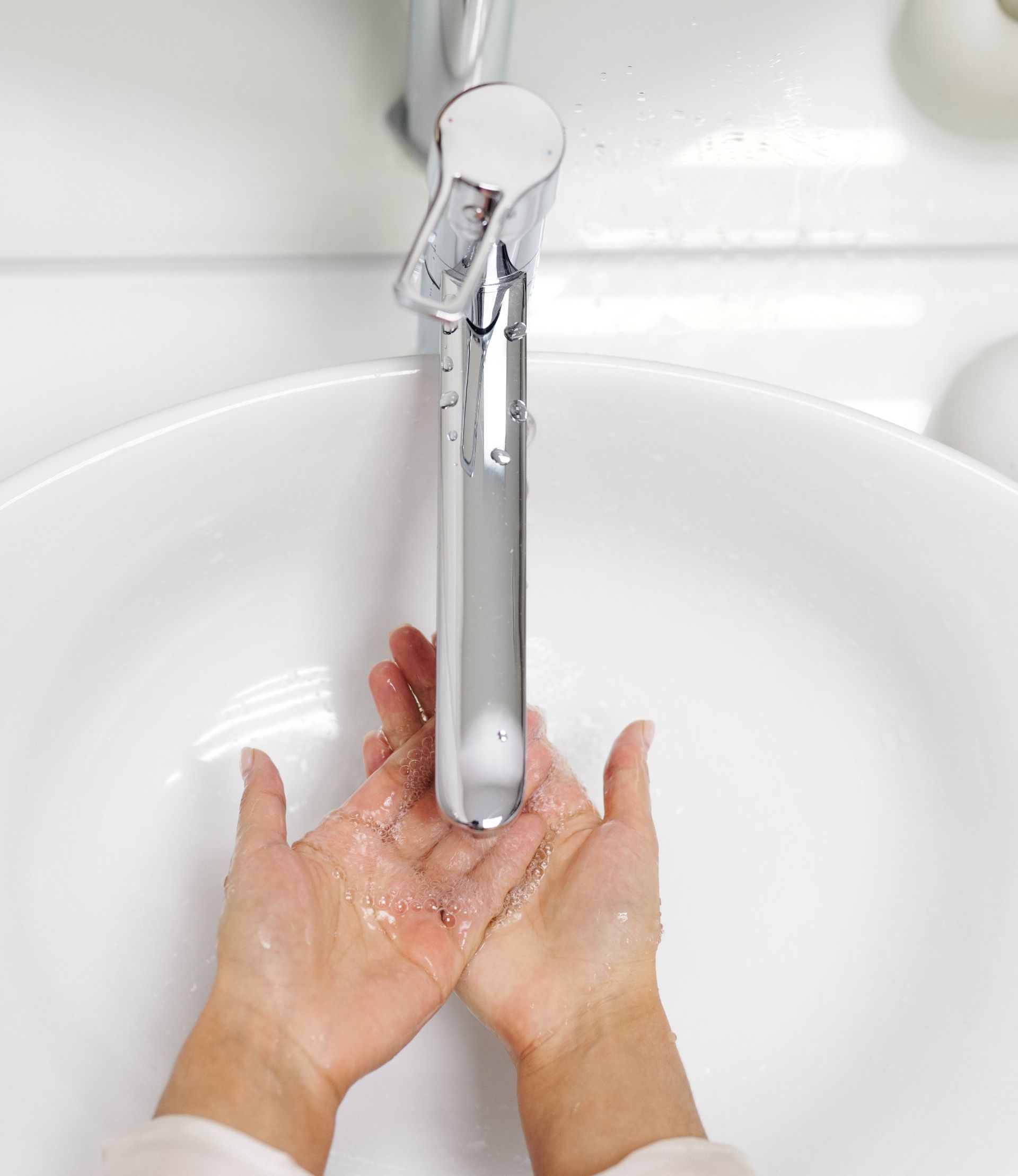 water hand wash